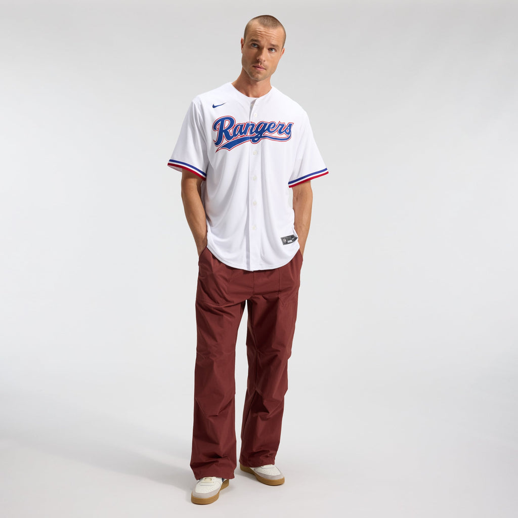 Men's Texas Rangers Nike White Home Replica Team Jersey