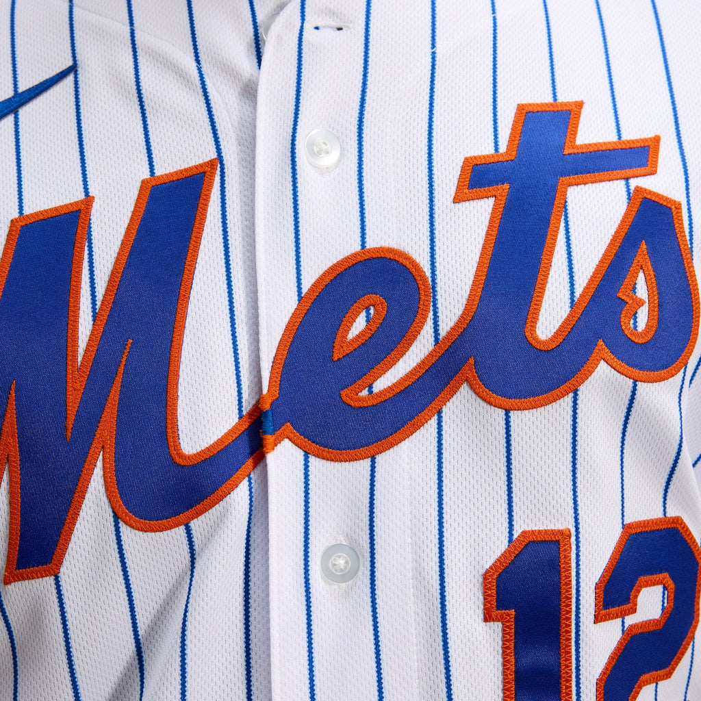 Men's New York Mets Francisco Lindor Nike White Home Authentic Player Jersey