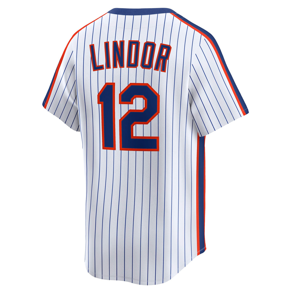 Men's New York Mets Francisco Lindor Nike White Throwback Cooperstown Collection Limited Jersey