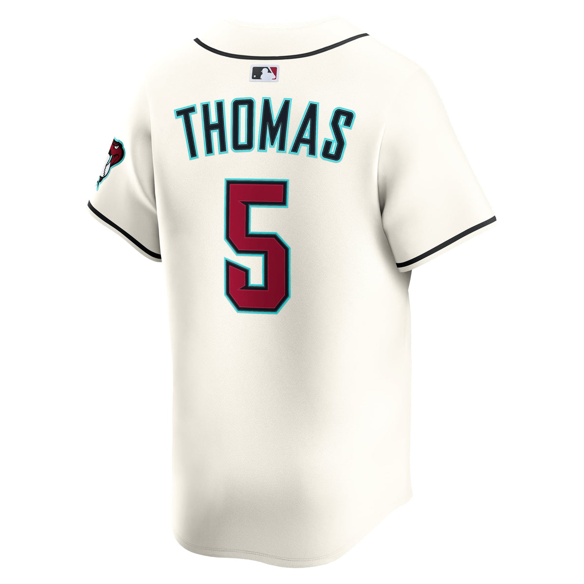 Men's Arizona Diamondbacks Alek Thomas Nike Cream Home Limited Player Jersey