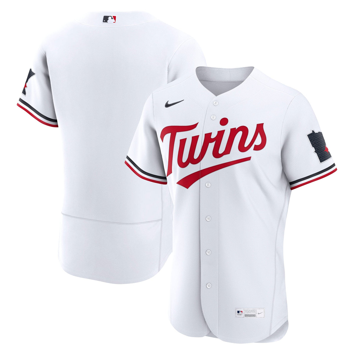 Men's Minnesota Twins  Nike Cream Alternate Authentic Jersey
