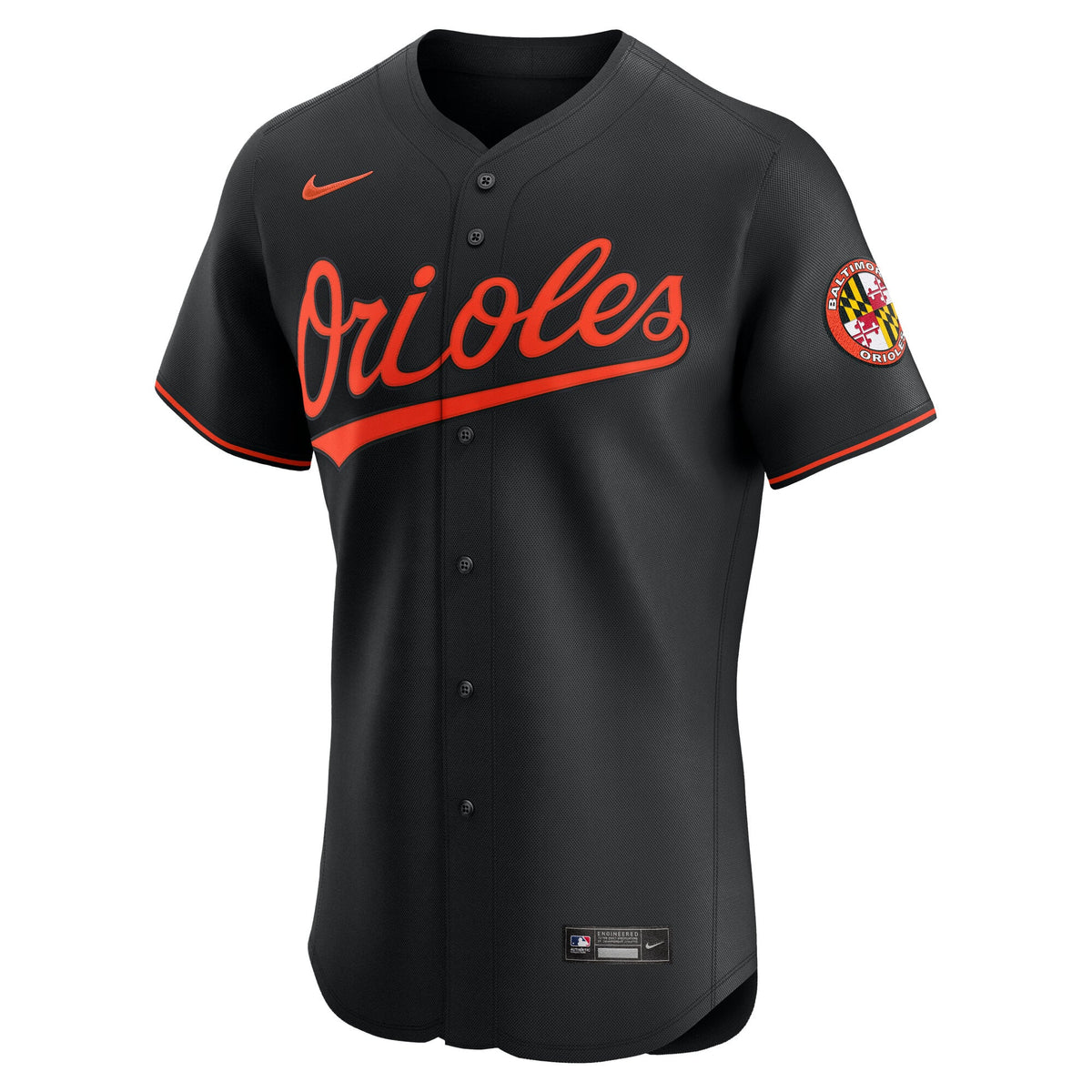 Men's Baltimore Orioles Nike Orange Alternate 2  Elite Jersey