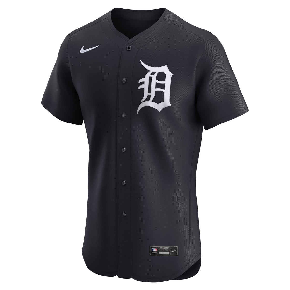Men's Detroit Tigers Nike Navy Alternate 2 Elite Jersey