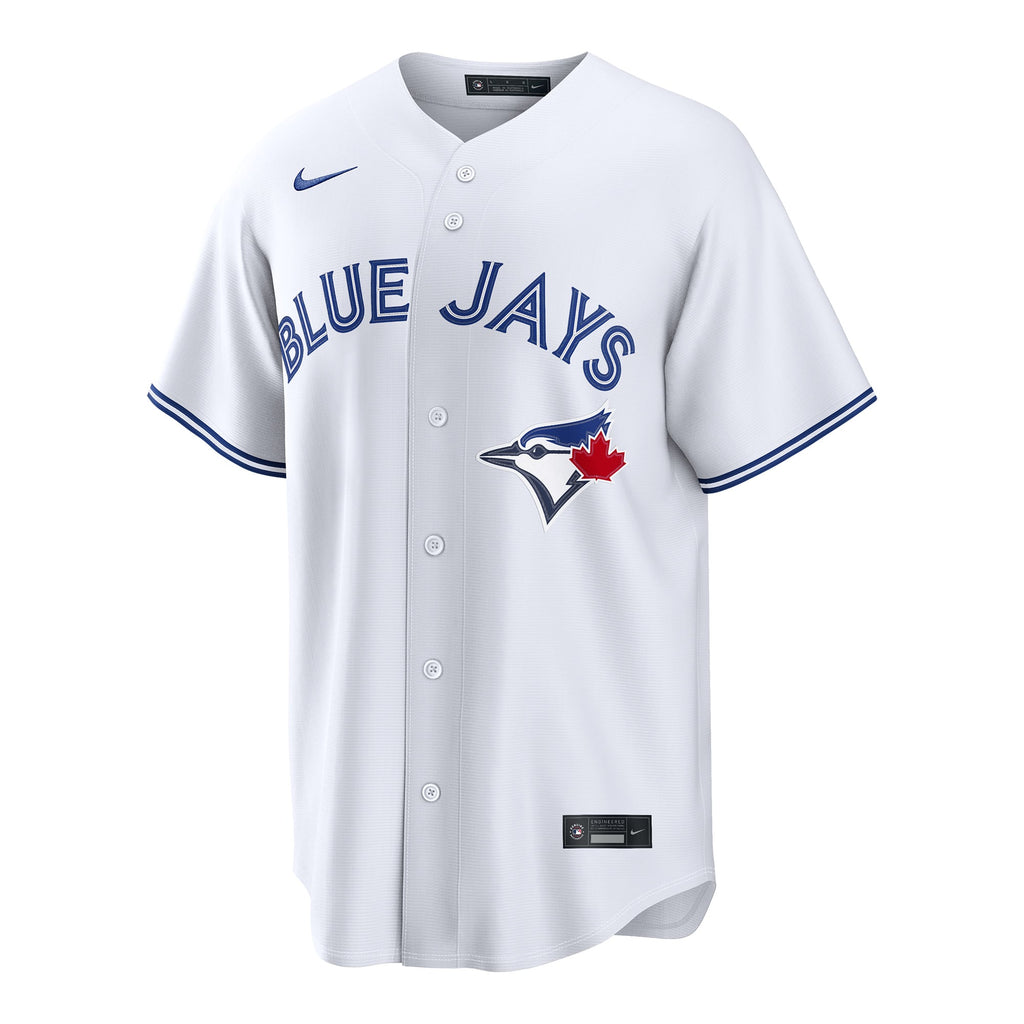Men's Toronto Blue Jays Nathan Lukes Nike White Home Replica Jersey