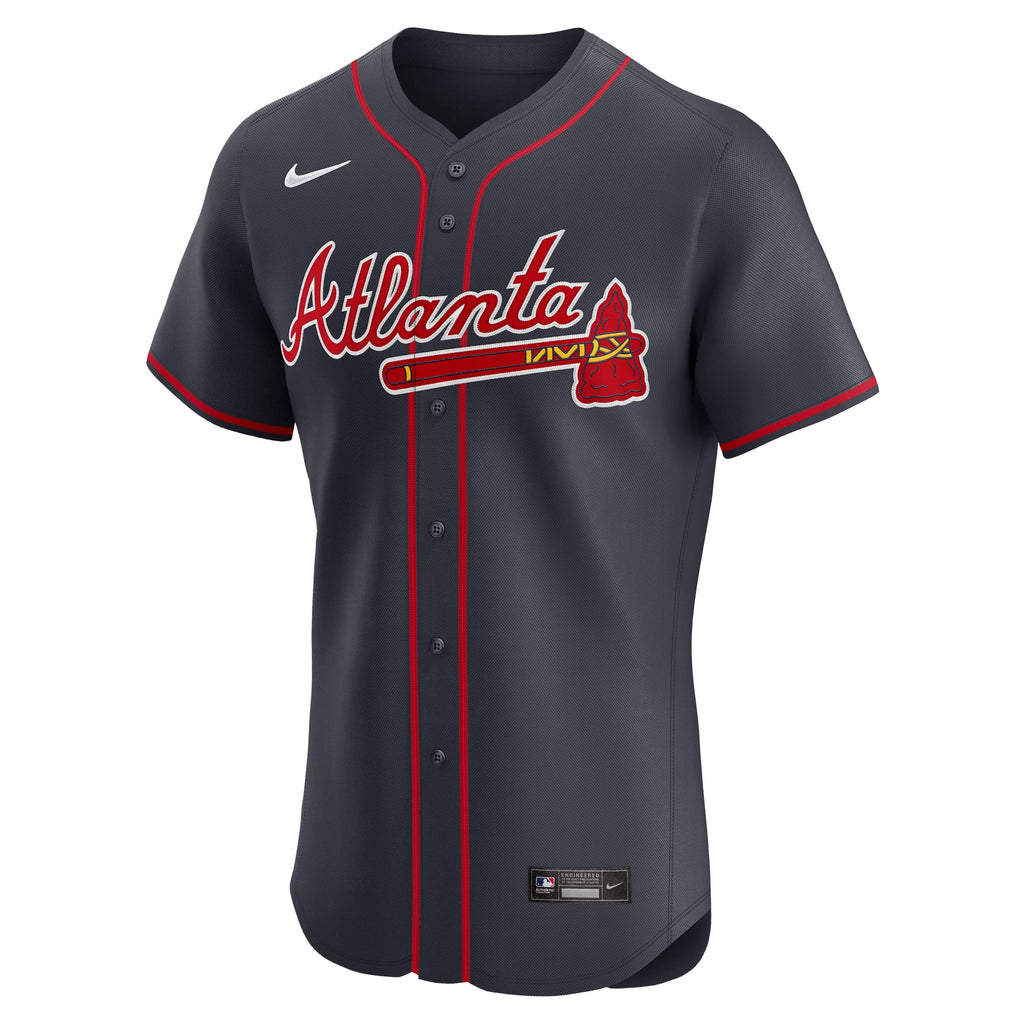 Men's Atlanta Braves Nike Red Alternate Elite Jersey