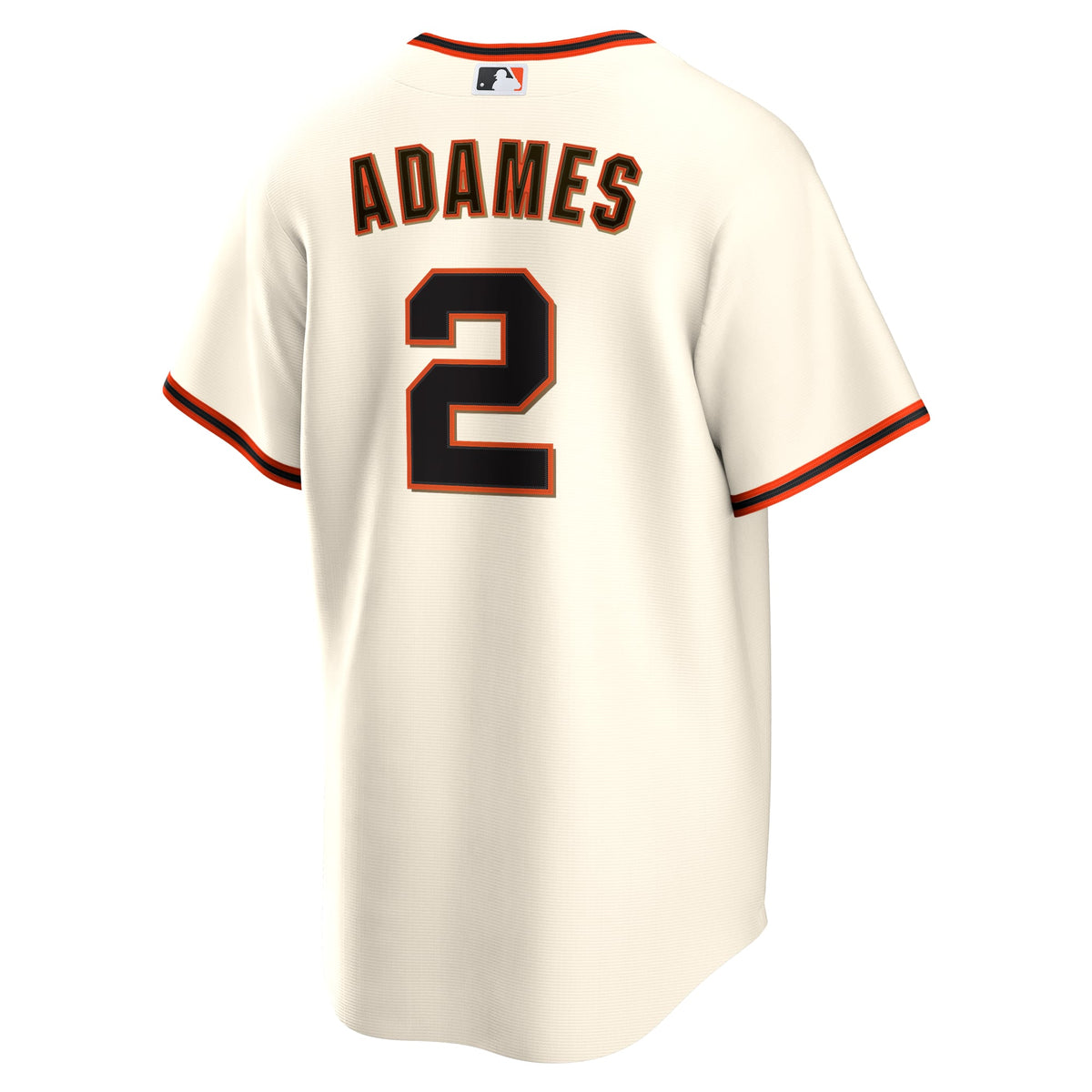 Men's  San Francisco Giants Willy Adames Nike Cream Home Replica Jersey