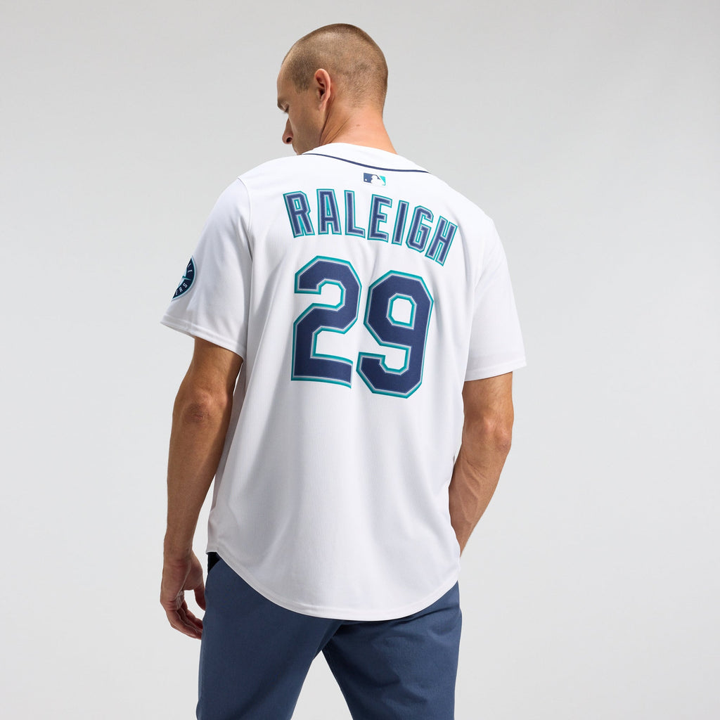 Men's Seattle Mariners Cal Raleigh Nike Teal Alternate Limited Jersey