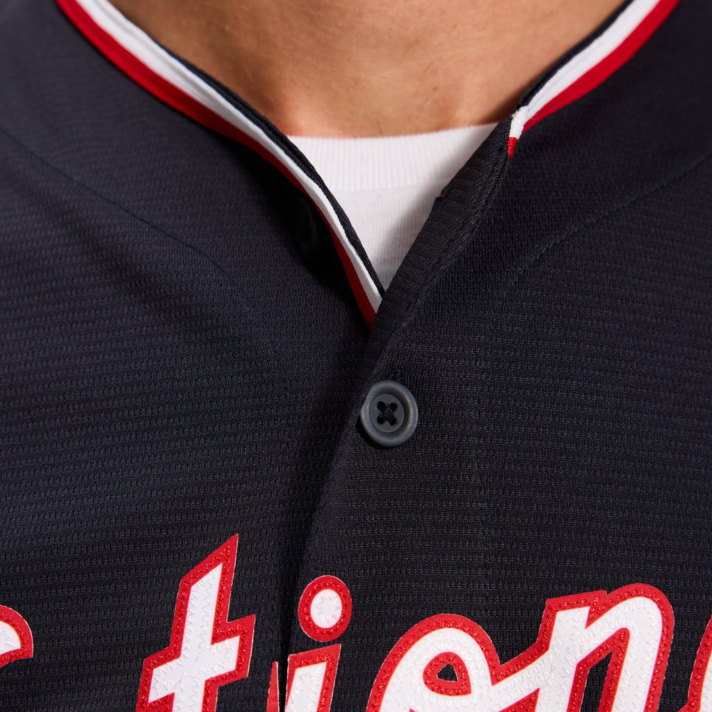 Men's Washington Nationals Dylan Crews Nike Navy Alternate Replica Jersey