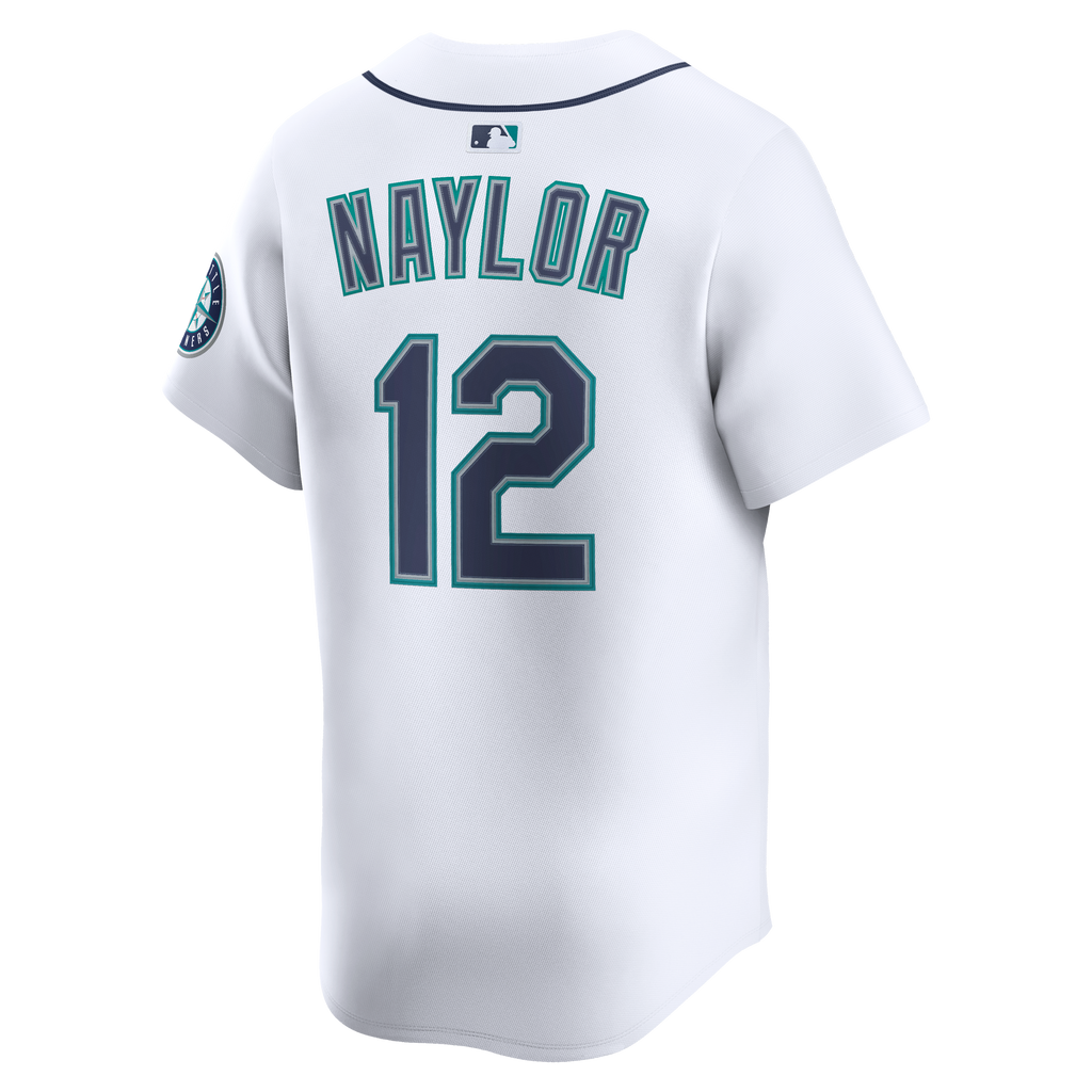 Men's Seattle Mariners Josh Naylor Nike White Home Limited Jersey