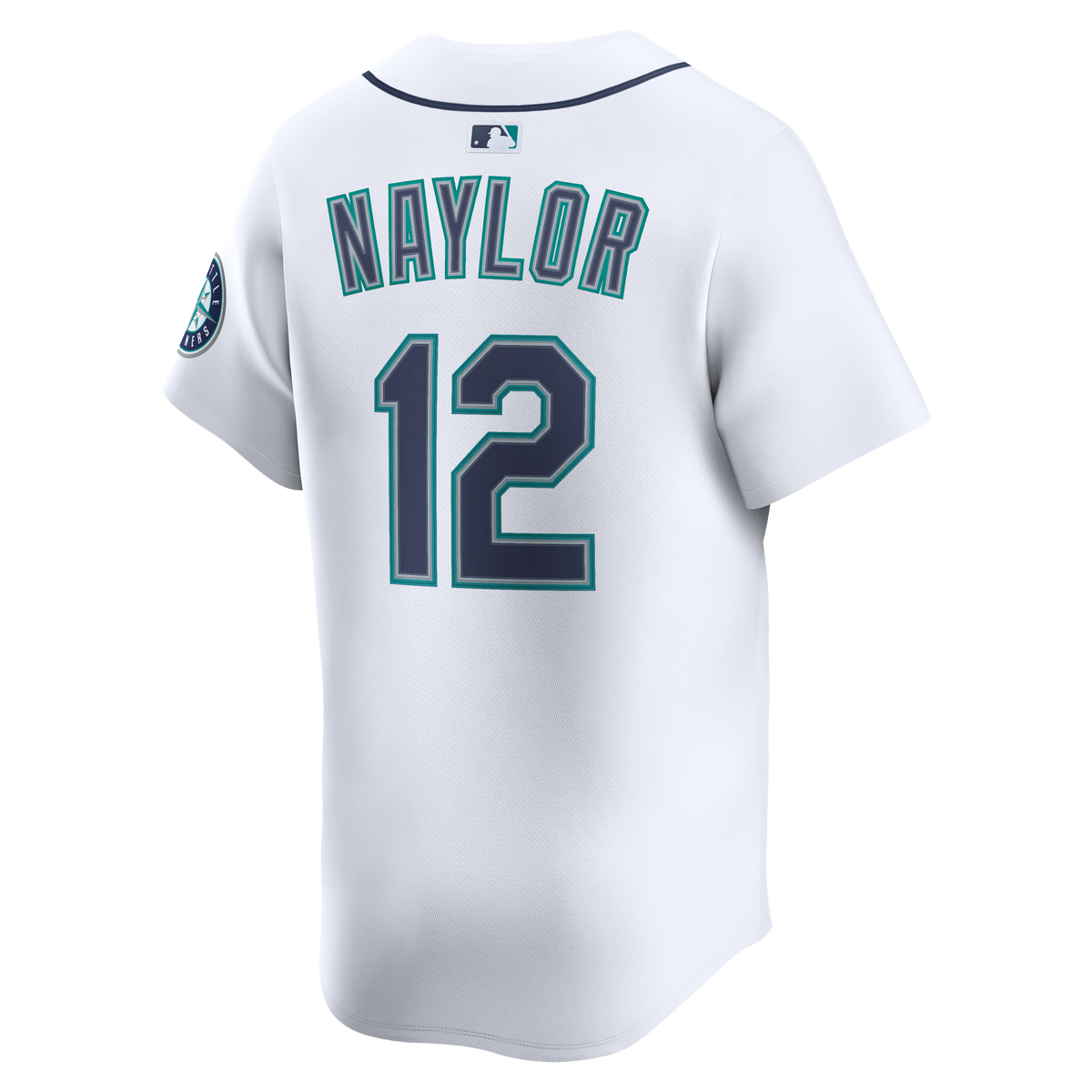 Men's Seattle Mariners Josh Naylor Nike White Home Limited Jersey