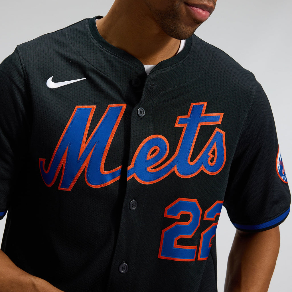 Men's New York Mets Juan Soto Nike Gray Road Limited Player Jersey