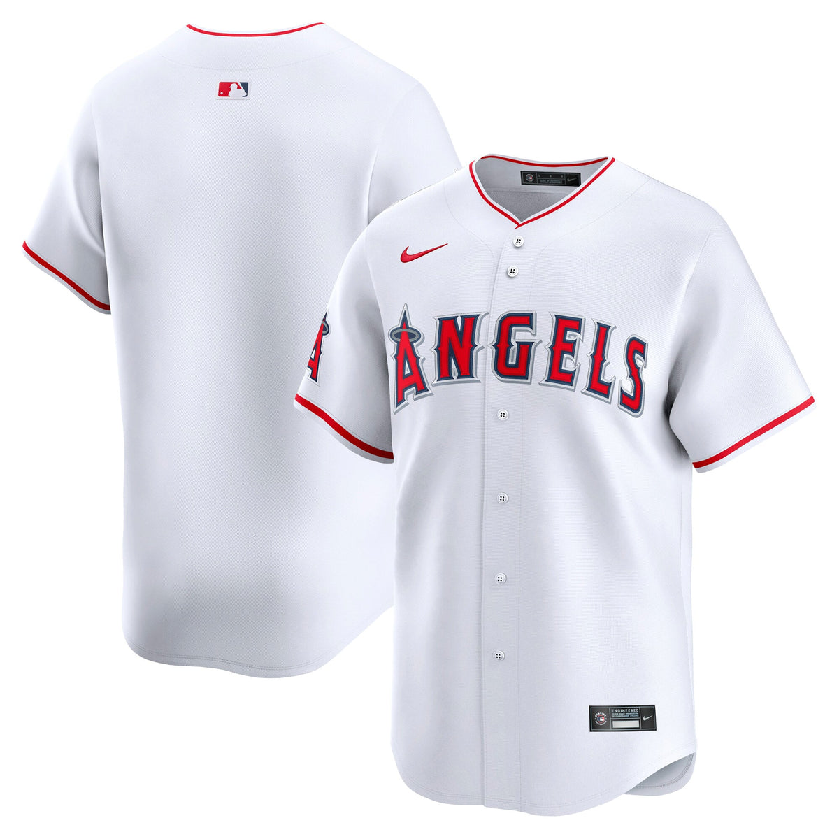 Men's Los Angeles Angels Nike Red Alternate Limited Jersey