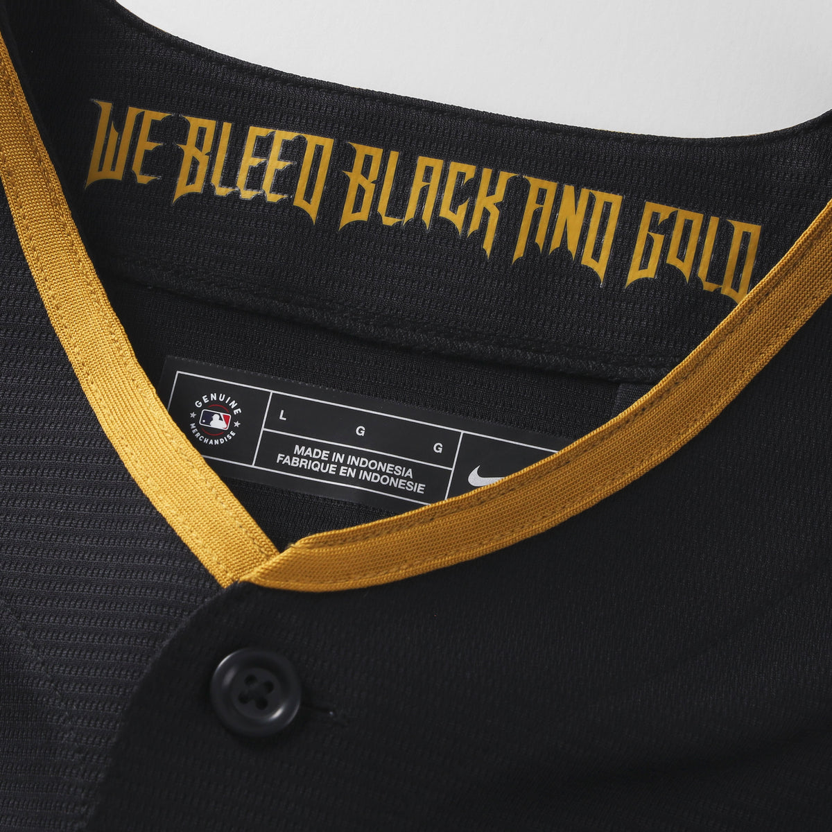 Men's Pittsburgh Pirates  Nike Black 2026 City Connect Stadium Jersey