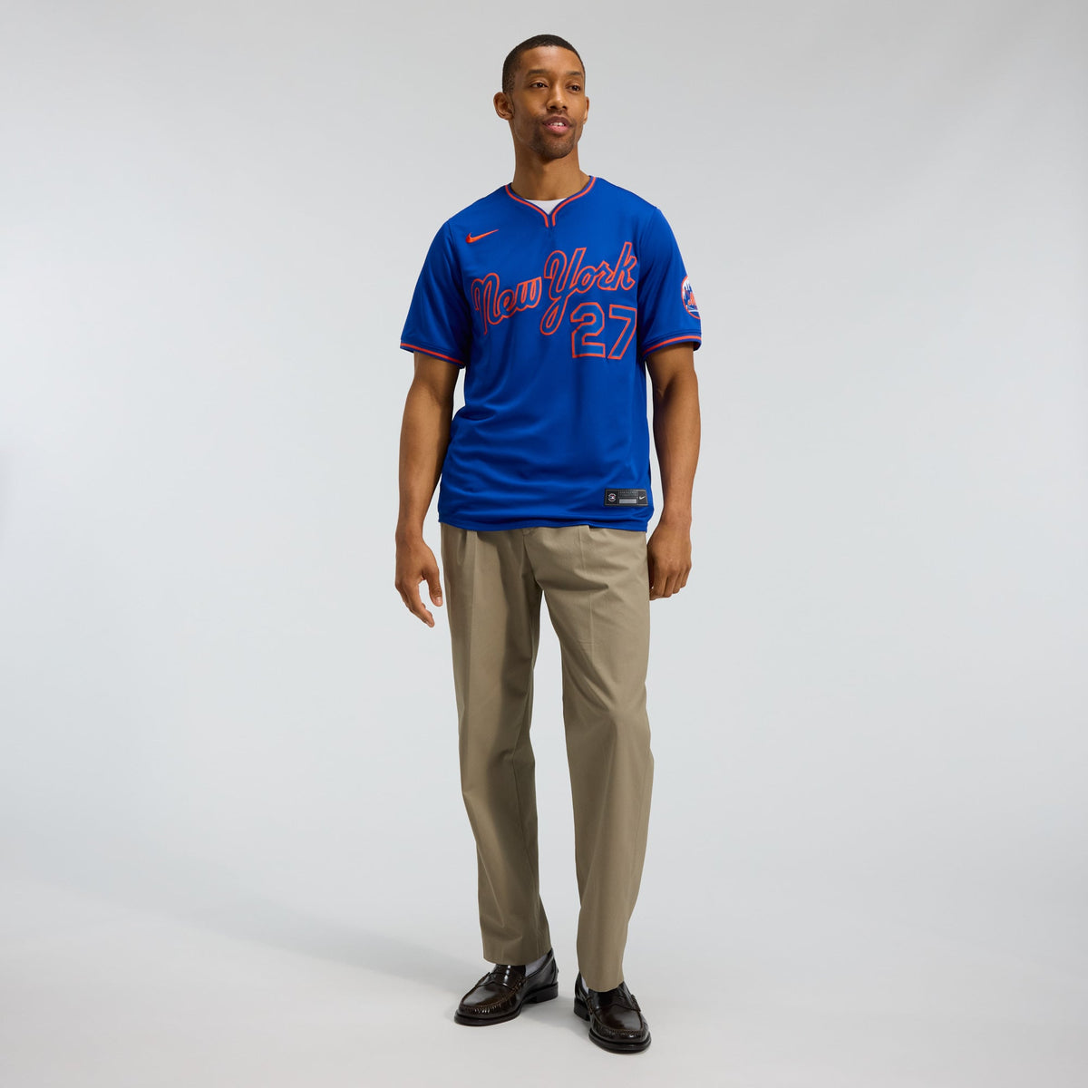 Men's New York Mets Mark Vientos Nike Gray All-Star Limited Jersey