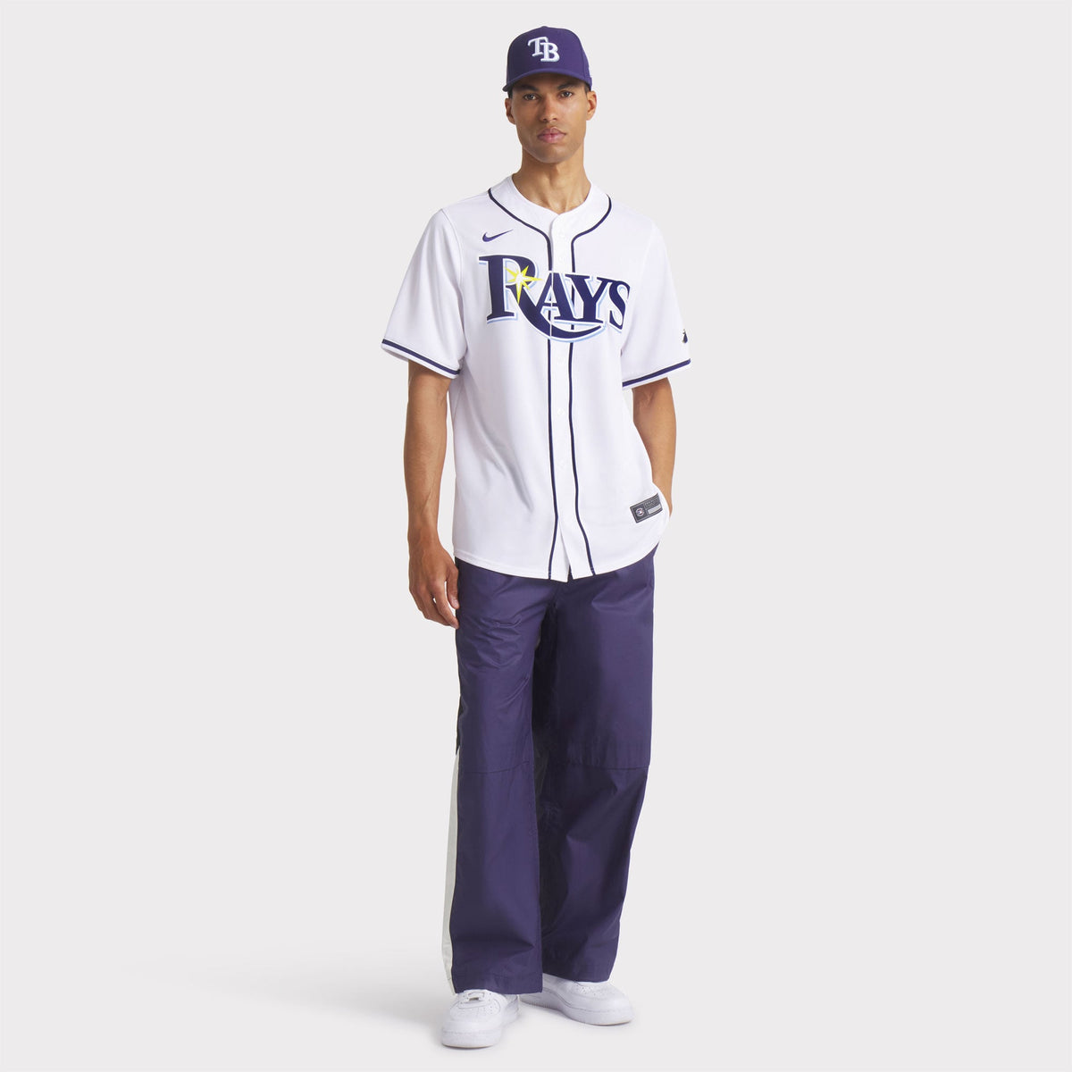 Men's Tampa Bay Rays Nike White Home Limited Jersey