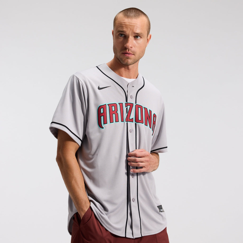 Men's Arizona Diamondbacks Corbin Carroll Nike Black Alternate Replica Jersey