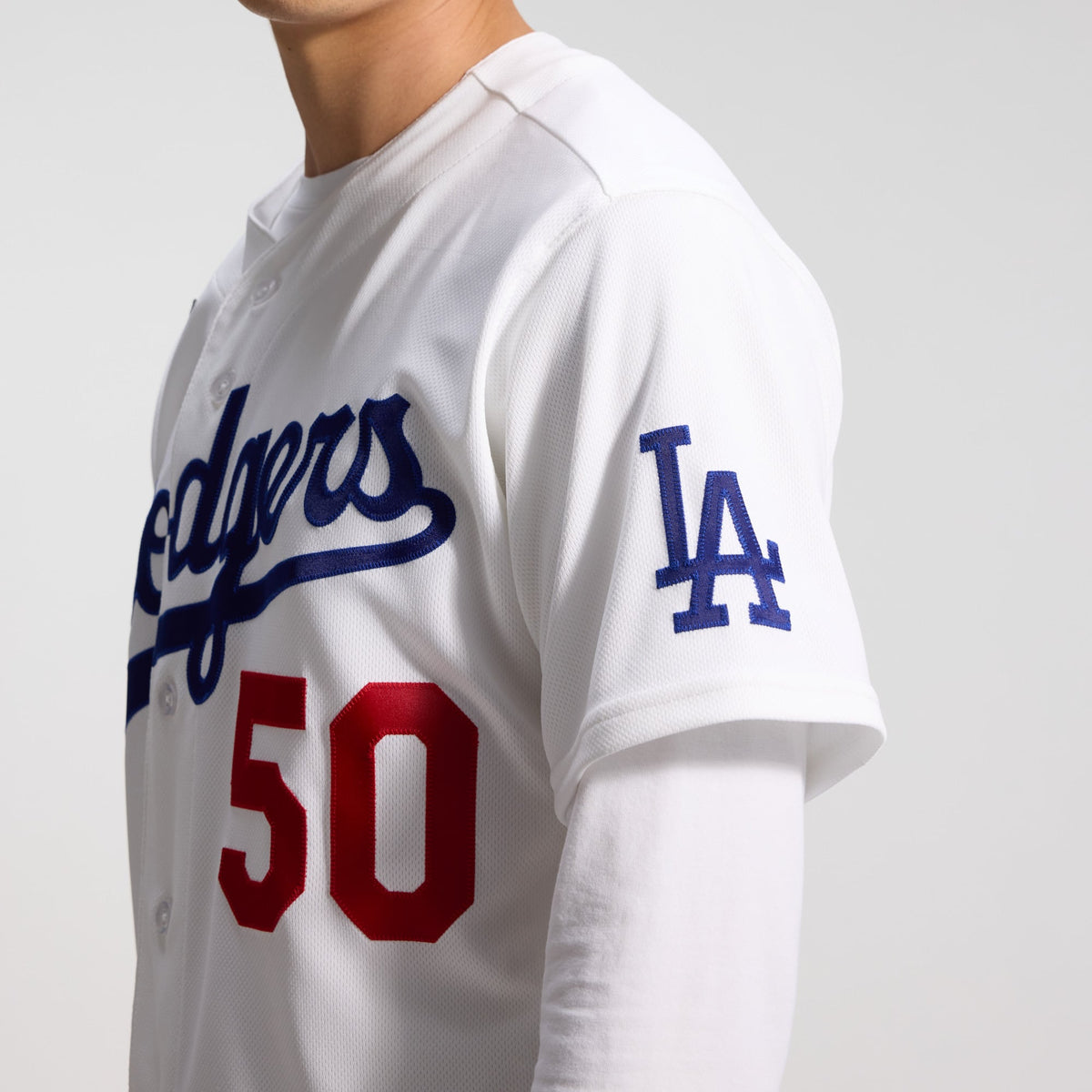 Men's Los Angeles Dodgers Mookie Betts Nike White Home Authentic Jersey