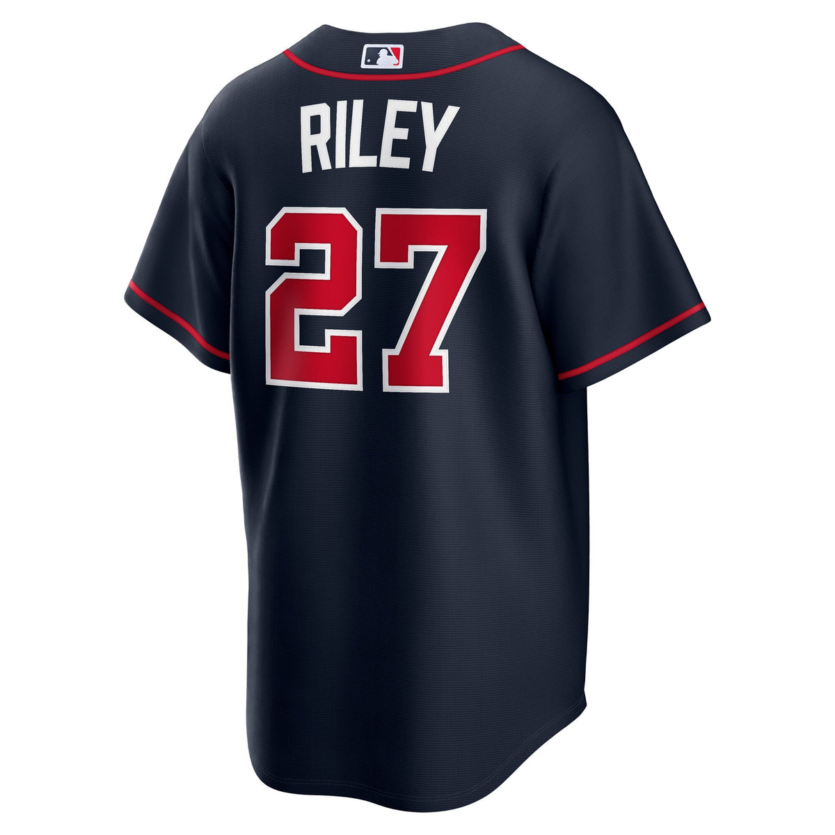 Men's Atlanta Braves Austin Riley Nike White Home Replica Jersey