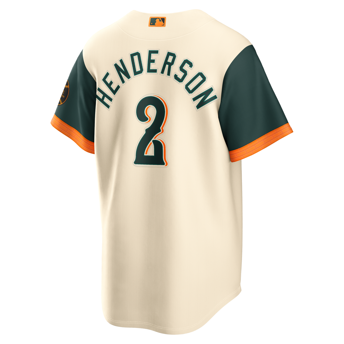 Men's Baltimore Orioles Gunnar Henderson Nike Cream 2026 City Connect Stadium Jersey