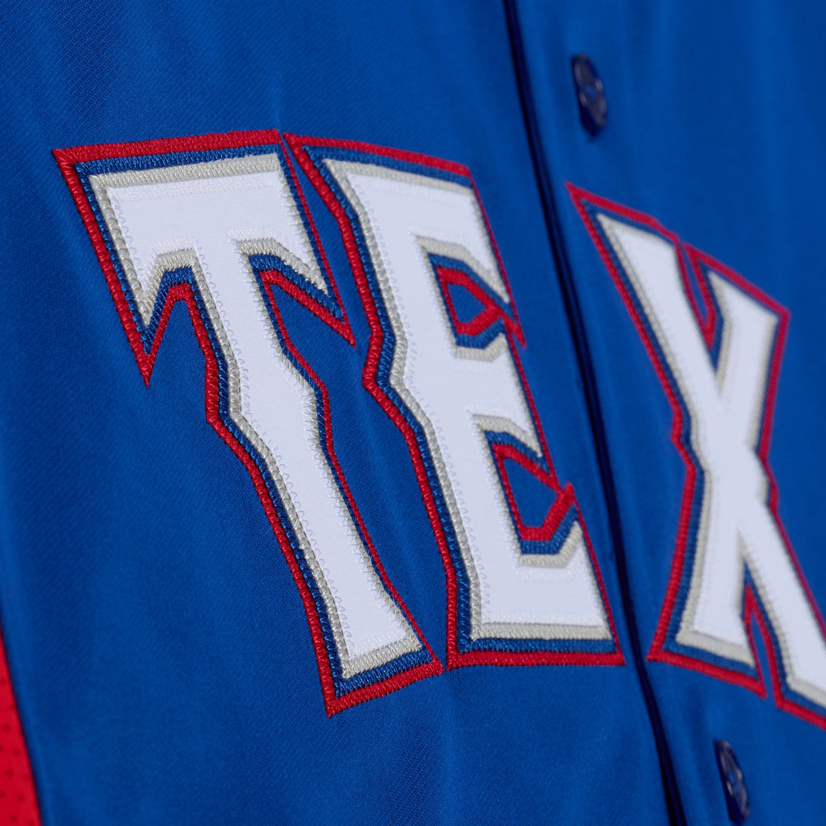Men's Texas Rangers Adrian Beltre Mitchell & Ness Royal Cooperstown Mesh Batting Practice Button-Up Jersey