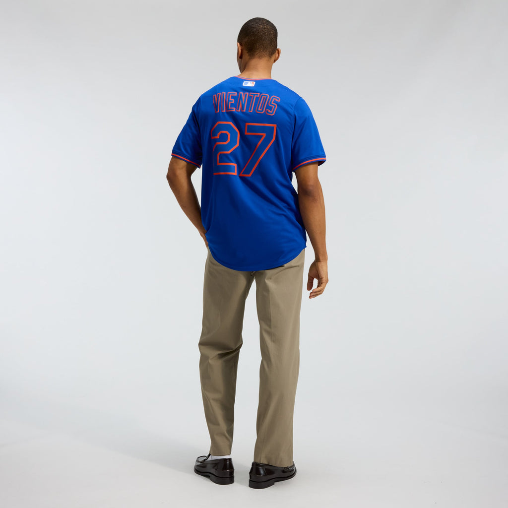 Men's New York Mets Mark Vientos Nike Gray All-Star Limited Jersey