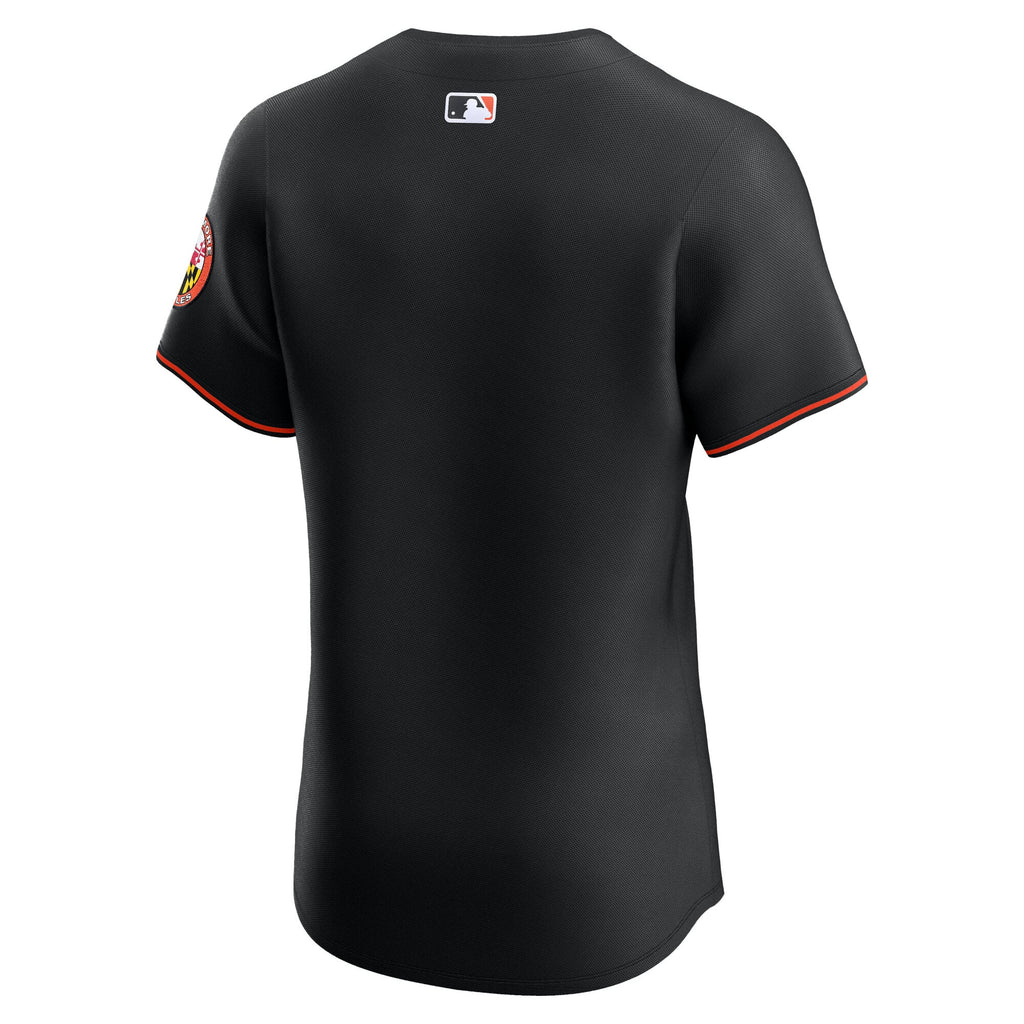 Men's Baltimore Orioles Nike Black Alternate  Elite Jersey