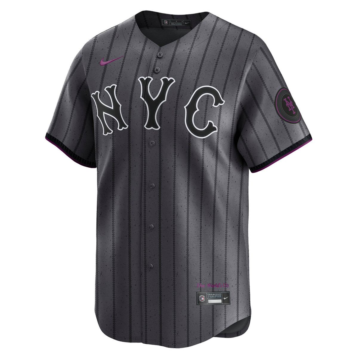 Men's New York Mets Francisco Lindor Nike Gray City Connect Limited Player Jersey