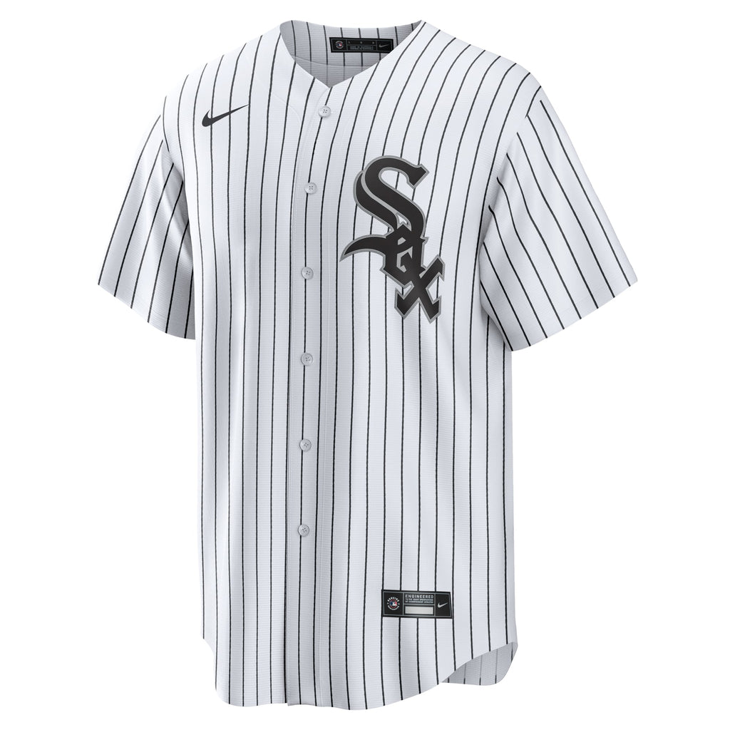 Men's Chicago White Sox Miguel Vargas Nike White Home Replica Jersey