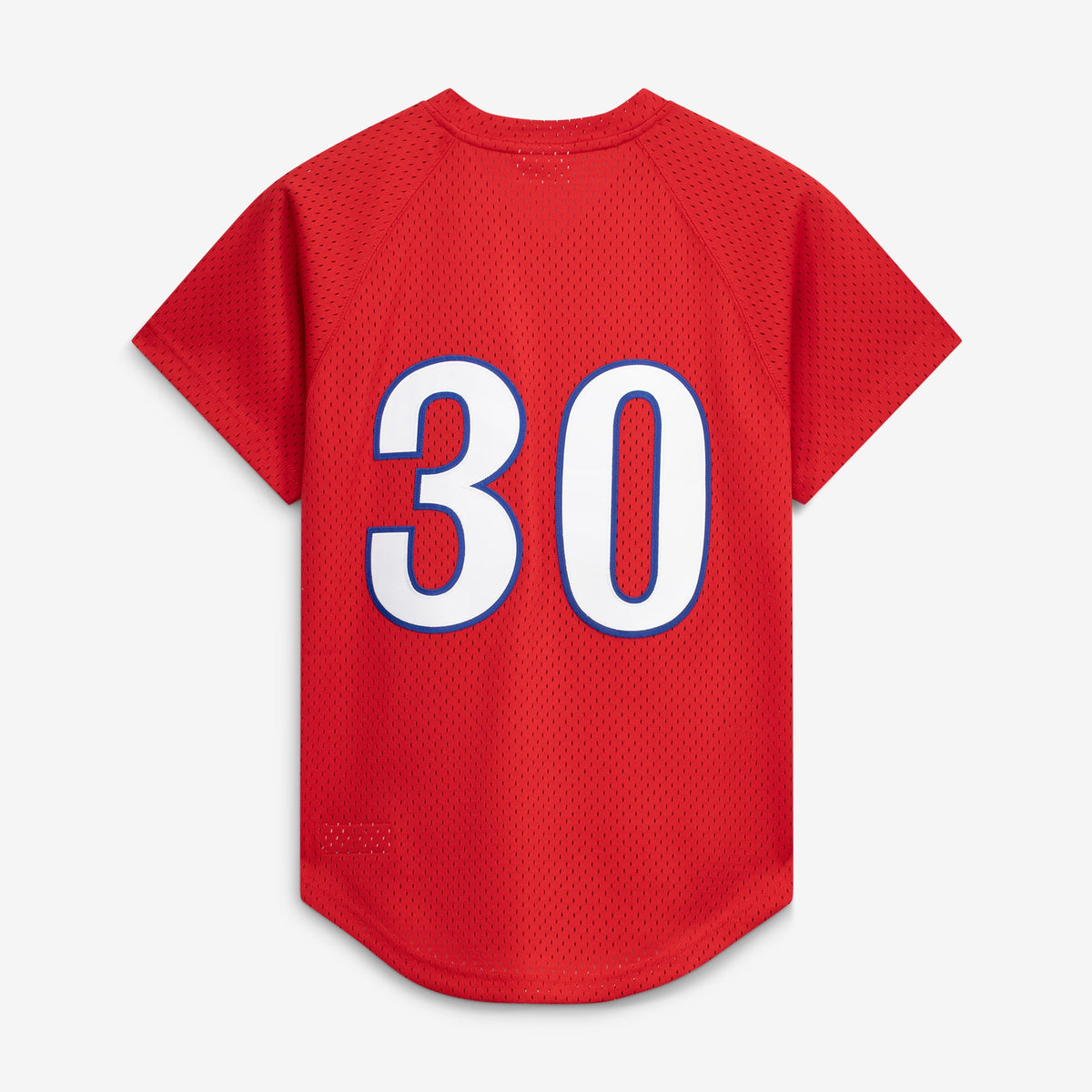 Men's Montreal Expos Tim Raines Mitchell & Ness Scarlet Authentic Batting Practice Jersey