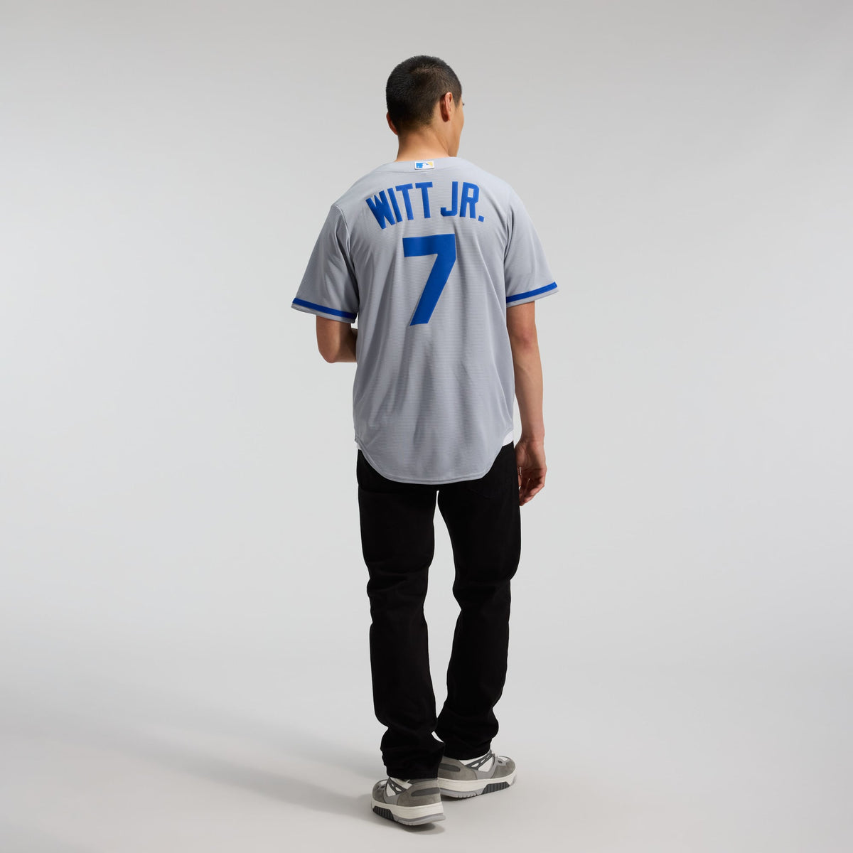 Men's Kansas City Royals Bobby Witt Jr. Nike Rush Blue Alternate 2 Replica Jersey