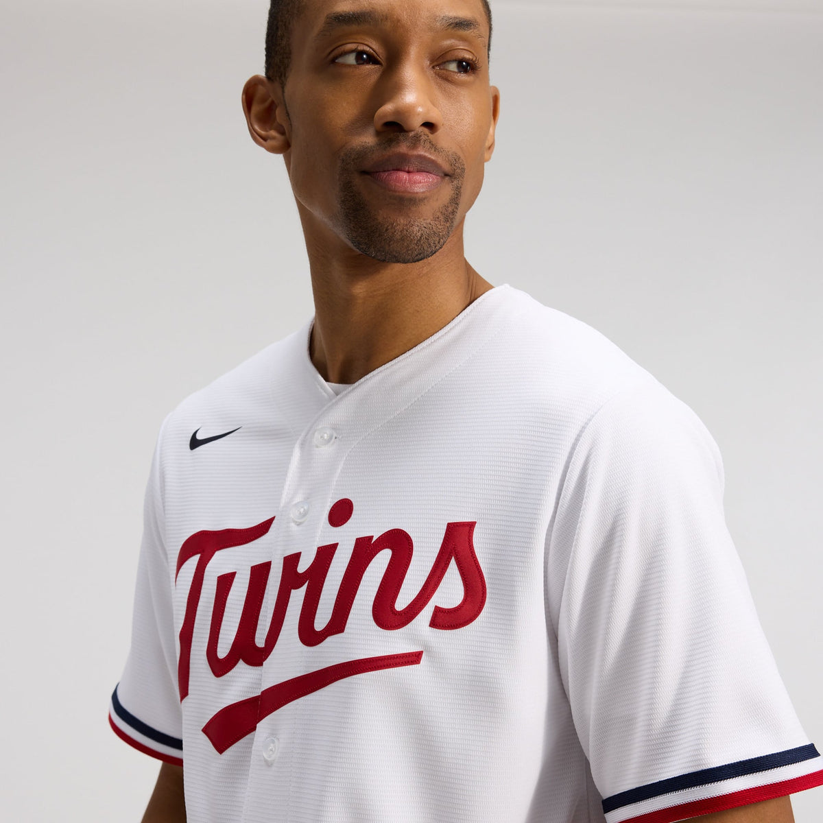 Men's Minnesota Twins Nike Gray Road Replica Team Jersey