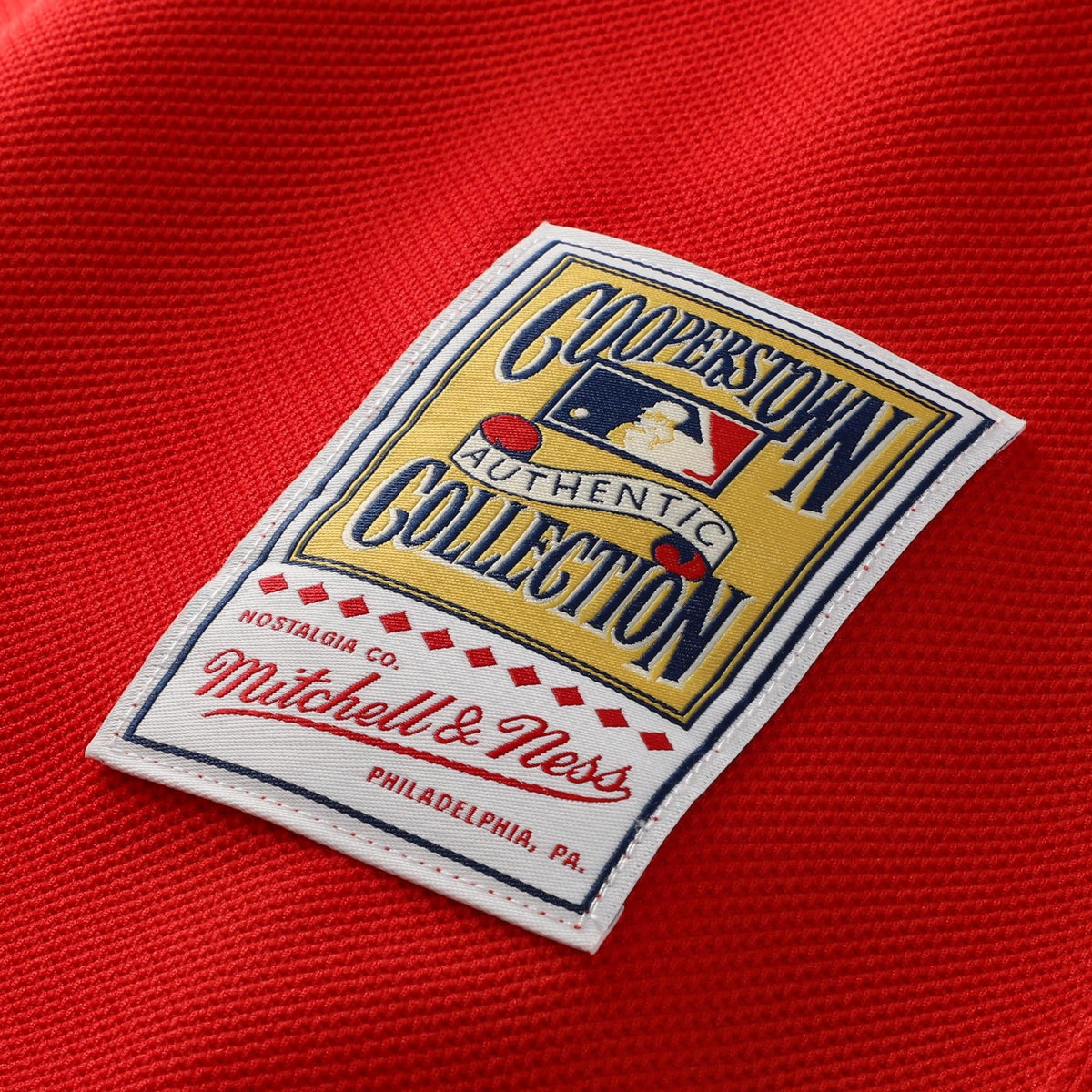 Men's Philadelphia Phillies Ryan Howard Mitchell & Ness Red Cooperstown Collection Batting Practice Jersey