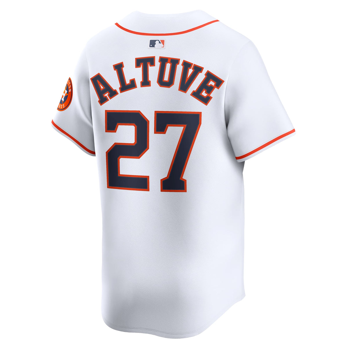 Men's Houston Astros Jose Altuve Nike Orange Alternate Limited Player Jersey