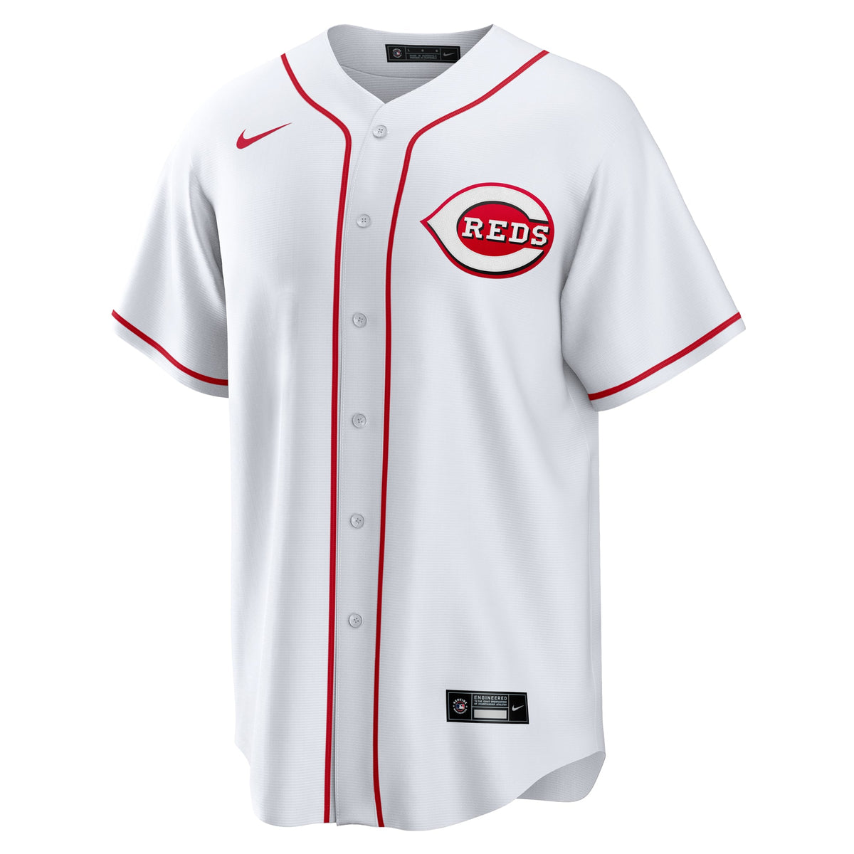 Men's Cincinnati Reds  Nike White #1 Dad Home Replica Jersey