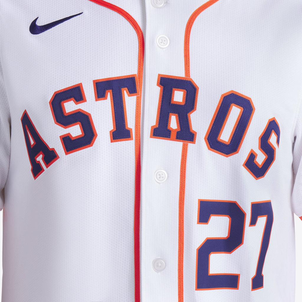 Men's Houston Astros Jose Altuve Nike White Home Limited Player Jersey