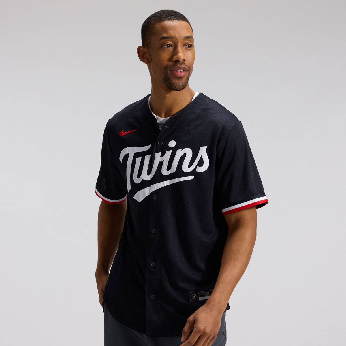 Men's Minnesota Twins Nike Cream Alternate Replica Jersey