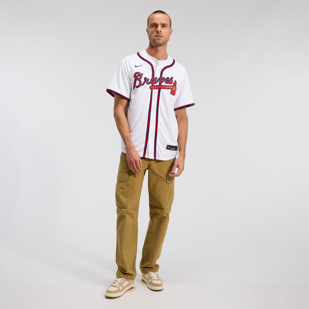 Men's Atlanta Braves Nike Red Alternate Limited Jersey