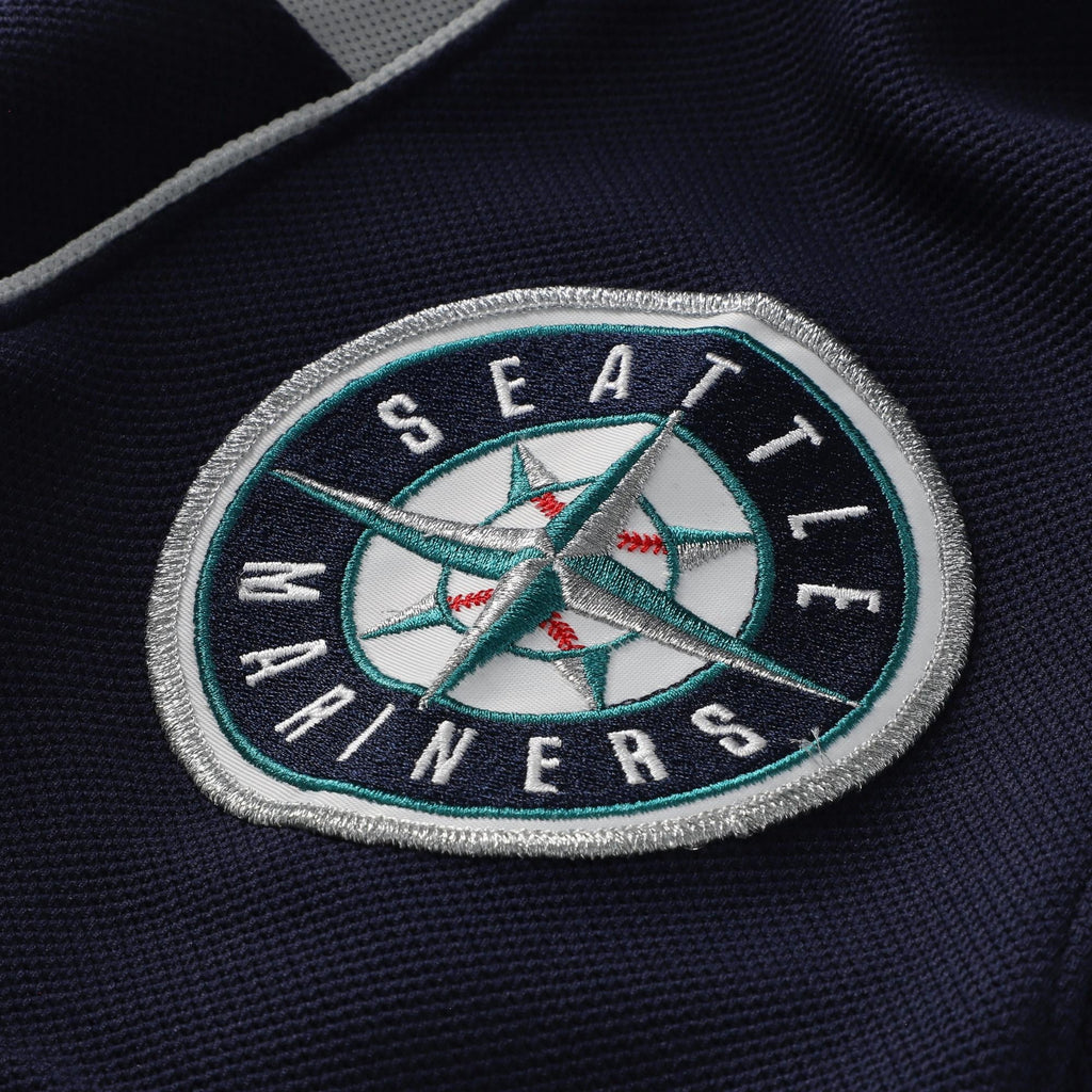 Men's Seattle Mariners Felix Hernandez Mitchell & Ness Navy Cooperstown Collection Batting Practice Jersey