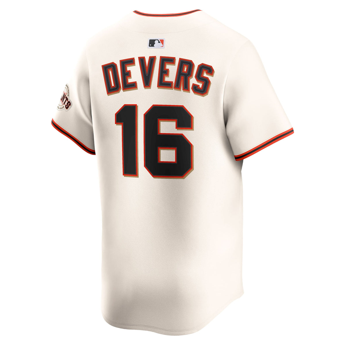 Men's San Francisco Giants Rafael Devers Nike Cream Home Limited Player Jersey