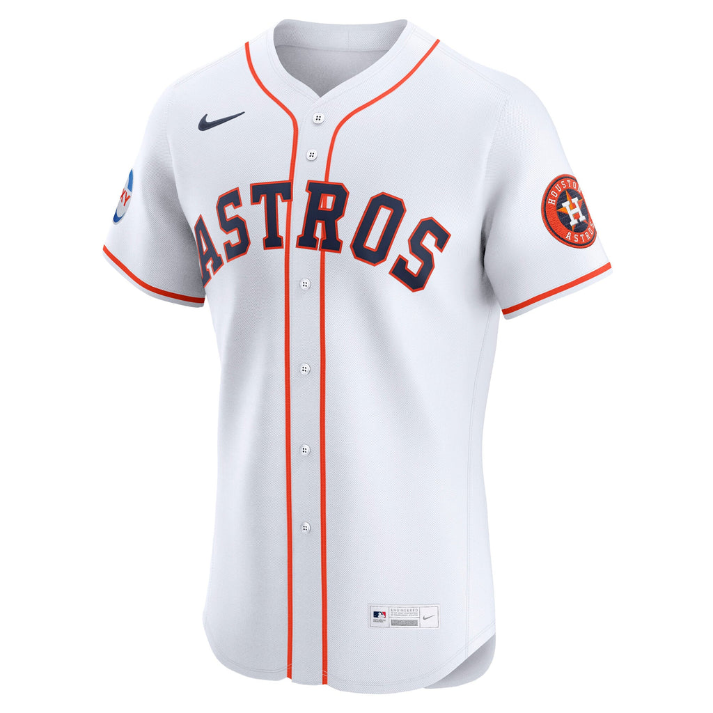 Men's Houston Astros Nike White Home Elite Jersey