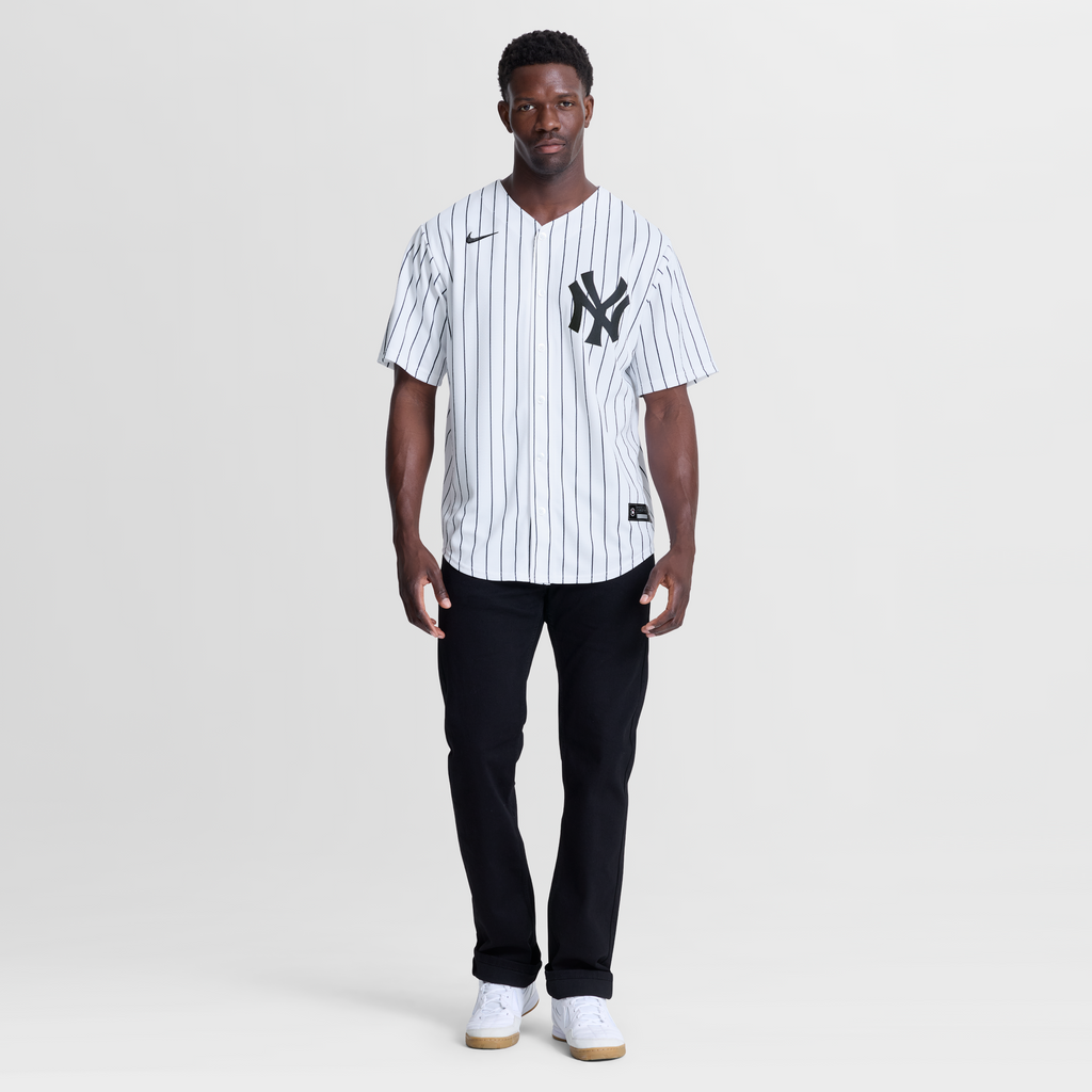 Men's New York Yankees Ben Rice Nike White Home Replica Jersey