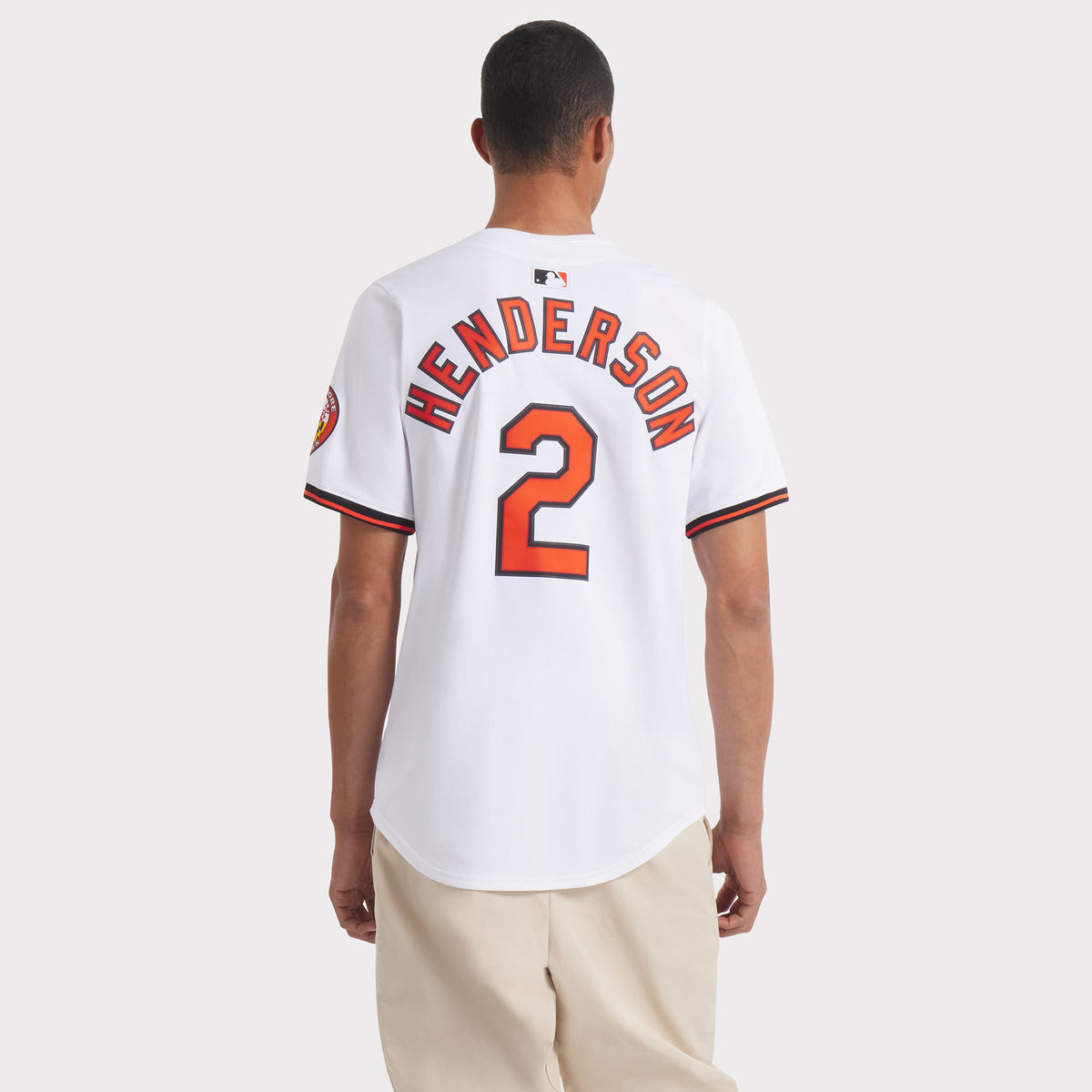 Men's Baltimore Orioles Gunnar Henderson Nike Black Alternate Limited Player Jersey