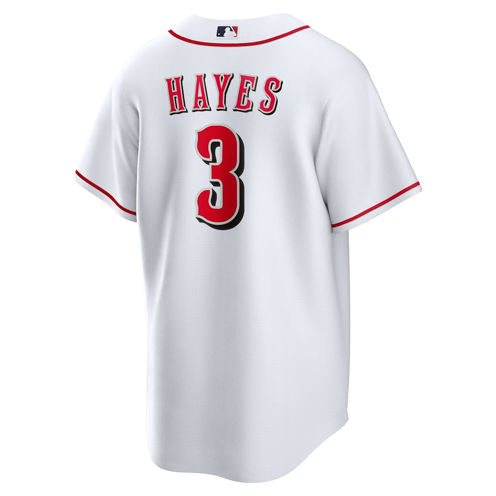 Men's Cincinnati Reds Ke'Bryan Hayes Nike White Home Replica Jersey