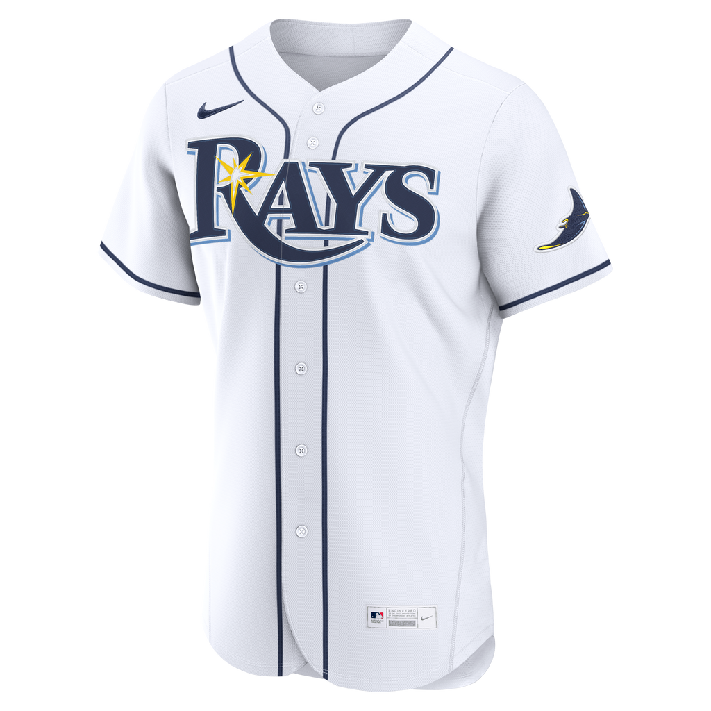 Men's Tampa Bay Rays  Nike White Home Authentic Jersey