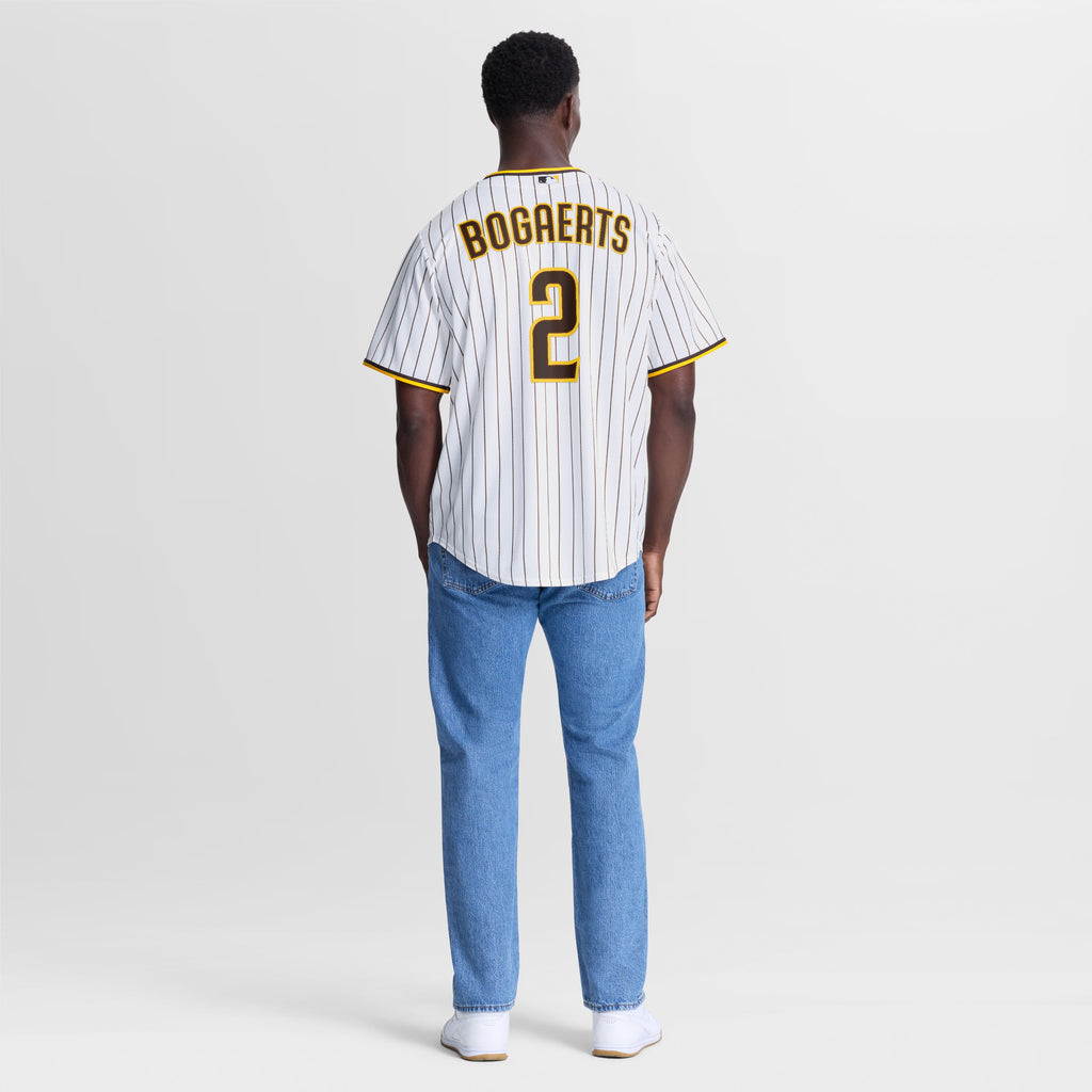 Men's San Diego Padres Xander Bogaerts Nike White Home Replica Jersey