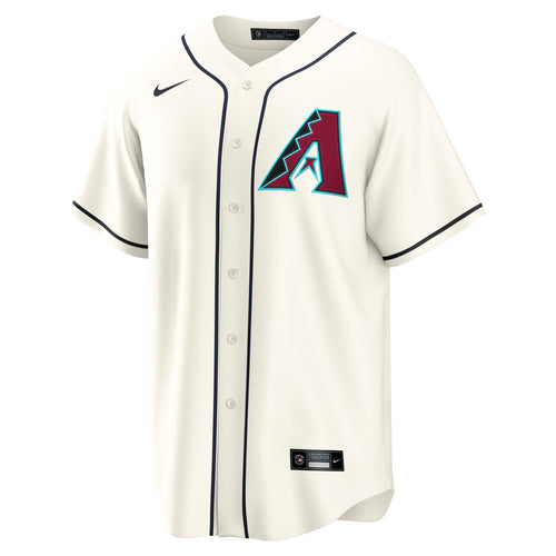 Men's  Arizona Diamondbacks Corbin Carroll Nike Cream Home Replica Jersey