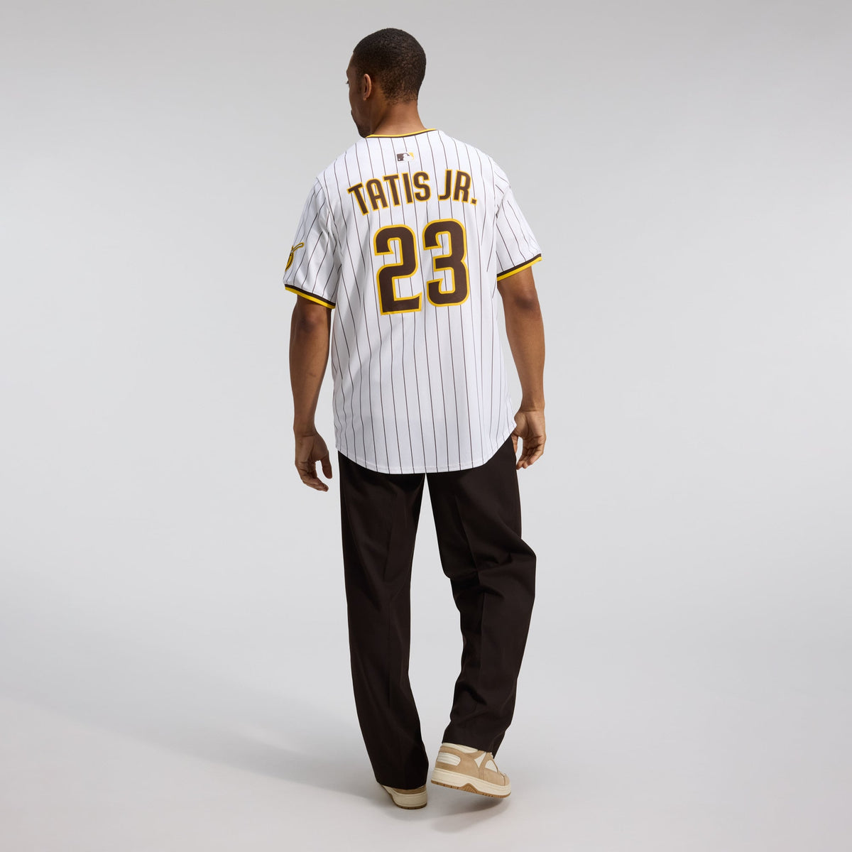Men's San Diego Padres Fernando Tatis Jr. Nike Brown Road Limited Player Jersey