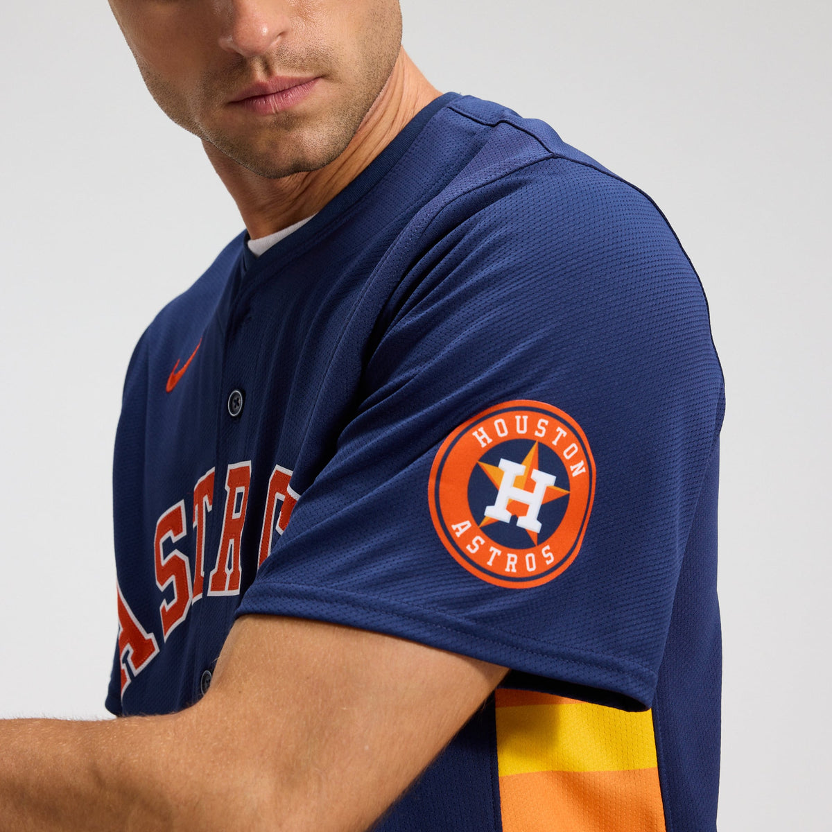 Men's Houston Astros Jose Altuve Nike Navy Alternate Limited Player Jersey