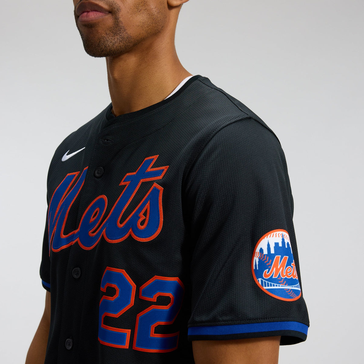 Men's New York Mets Juan Soto Nike Black Alternate Limited Player Jersey