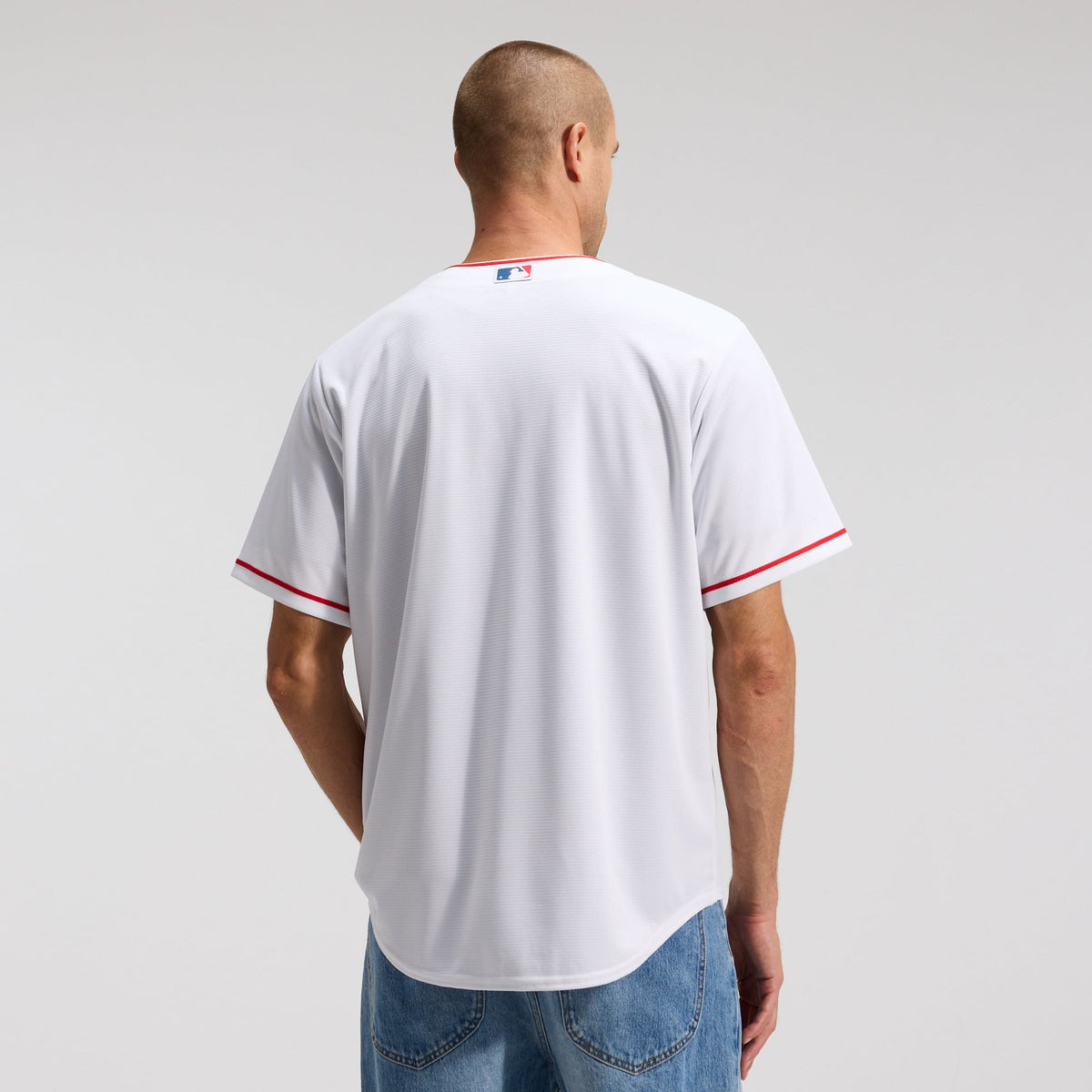 Men's Los Angeles Angels Nike Red Alternate Replica Team Jersey